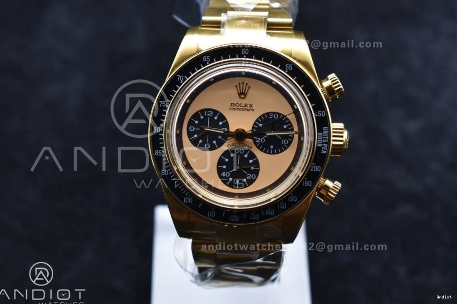 YG YG Black YG Dial Daytona Bracelet A7750 ADGF on Edition Best 0305